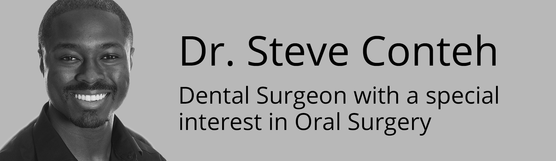Dr Steve Conteh